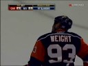 Cam Ward stops Doug Weight penalty shot