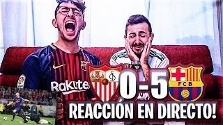 Barcelona 5-0 Sevilla REACCIONES de la Final Copa del Rey
