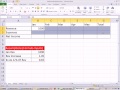 Office 2010 Class #19: Excel Intro Project 02: Formulas, Charts, Page Setup Net Income