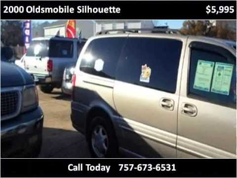 2000 Oldsmobile Silhouette Used Cars Portsmouth VA