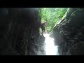 Costa Rica waterfall repel, near Tabacon/Arenal
