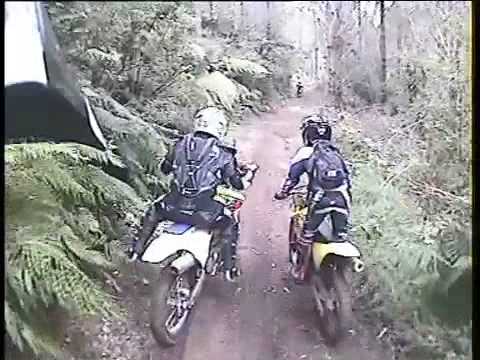 Reporoa Primary School Trail Ride New Zealand - Dirt Bike Helmet Cam