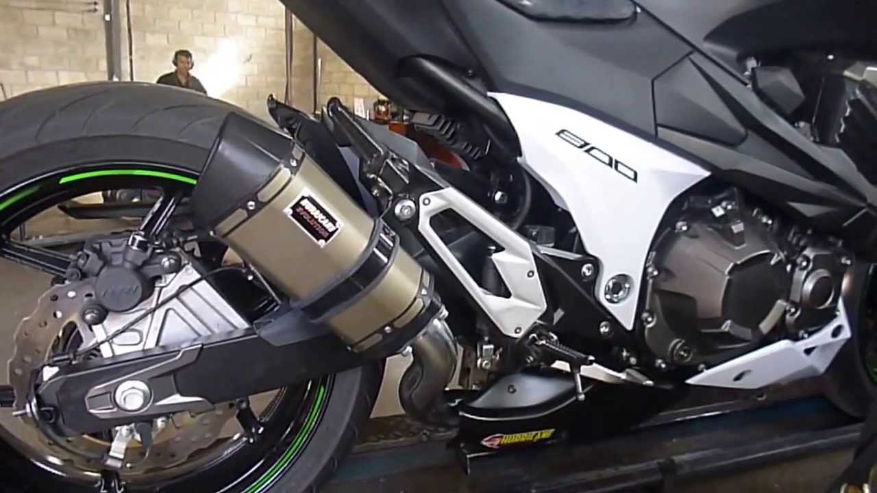 Capa do vídeo  Escapamento F4 Evolution Kawasaki Z 800 2013 a 2017
