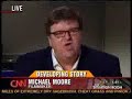 MICHAEL MOORE SETS CNN STRAIGHT ON HILLARY CLINTON MICHAEL MOORE SETS CNN STRAIGHT ON HILLARY CLINTON