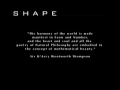 SHAPE fellowship proposal