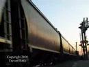BNSF 4332 East leads a BNSF Grain Train thru Edmonds, WA