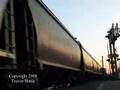 BNSF 4332 East leads a BNSF Grain Train thru Edmonds, WA
