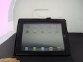Click here to watch this video Wake/Sleep iPad 3/2 Leather Stand Cover Handbag Suitcase
