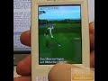 Gameloft Vijay Singh Pro Golf 3D on Sony Ericsson M600i