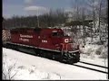 A Medley of Trains on the old DLW in NE Pa