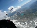 Notre point de virage spectaculaire d'un vol en planeur à partir de St.Auban.
