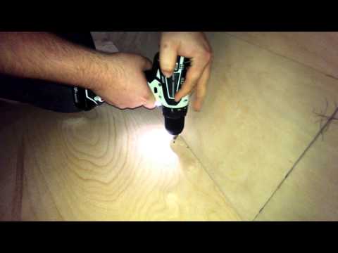 how to fasten wood to steel