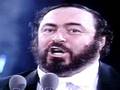 Luciano Pavarotti O Sole Mio Three Tenors Rome 1990