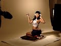 Angel Lola Luv strikes a pose onset-VIBE photo shoot 1/23/08