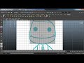 Autodesk Maya: Sackboy Modeling Tutorial [part 1]