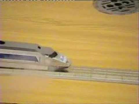 MaNEP maglev model train