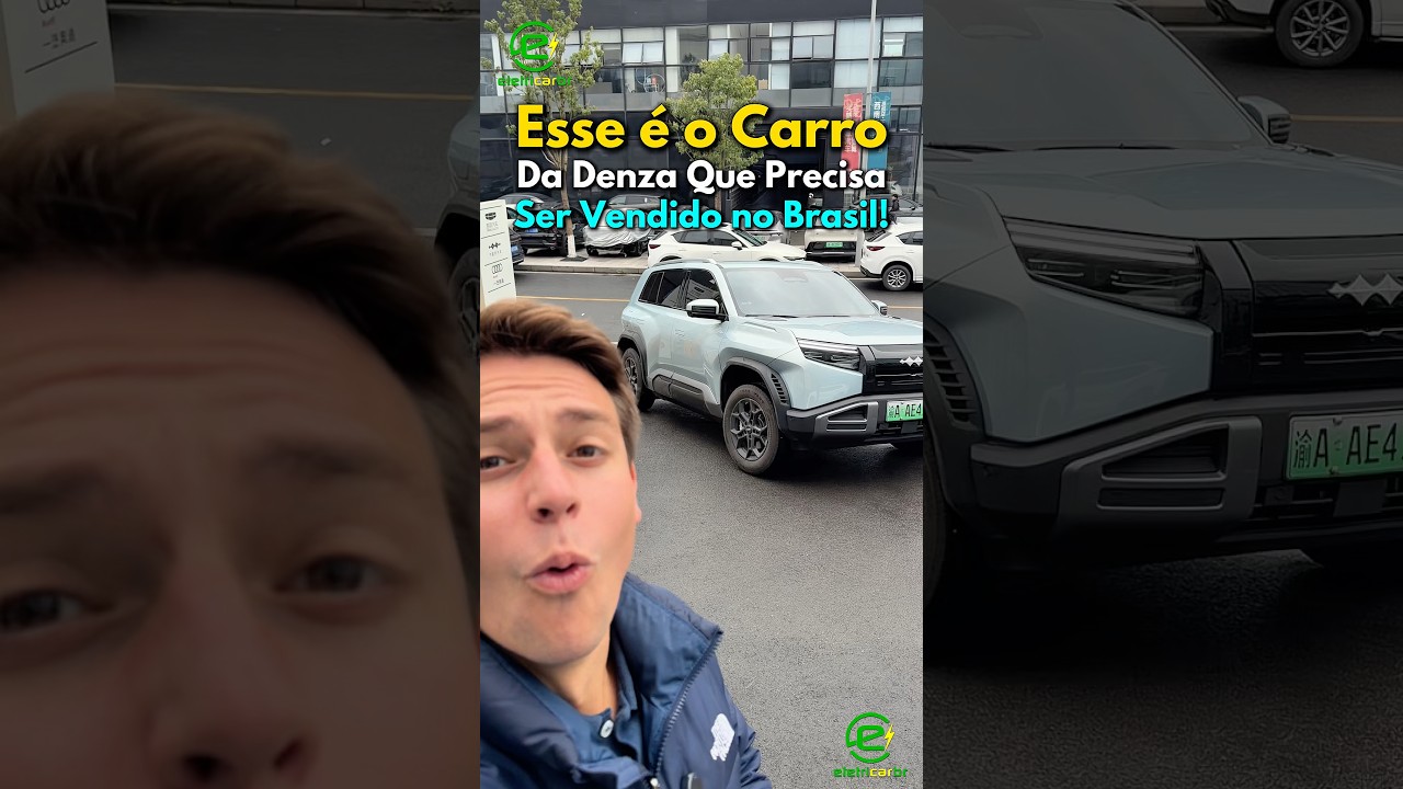 Confirmado para o Brasil: esse é o Denza B3 100% Elétrico!