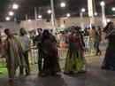 garba at garden state exhibit center on october 9th, 2006. dancing on the beats with sudesh bhosle. shilpan and his group.