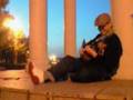 over the rainbow - a dialog with the guitar under the column