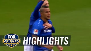 Anis Ben-Hatira gets nice free kick goal vs. Wolfsburg | 2016-17 Bundesliga Highlights by FOX Soccer