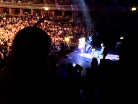 Royal Albert Hall Carrie speaking