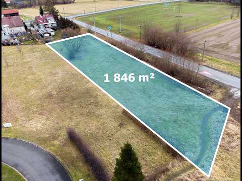 Video Prodej, pozemek, 1846 m2, Brušperk