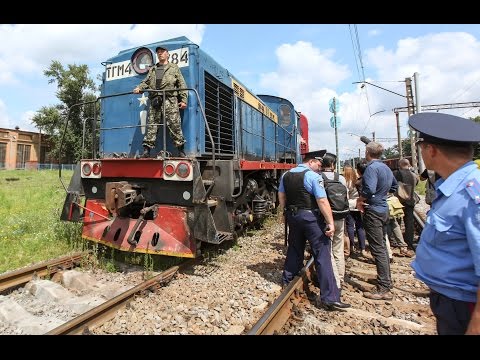 government - A train carrying more than 280 bodies from the downed Malaysia Airlines Flight 17 crash in Ukraine arrived in the government-controlled city of Kharkiv on Tuesday. For more: http://lat.ms/1kQj7ES...