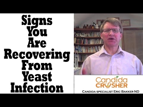 how to recover yeast infection