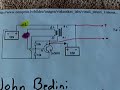 imhotep's lite being run by a john bedini one transistor oscillator circuit. silent running, good light,and charges another battery while it runs.