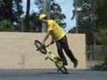 AWESOME ONE WHEEL FLATLAND BMX TRICKS