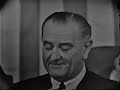 LBJ State of Union War on Poverty