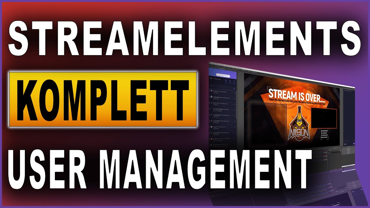 StreamElements Komplettkurs 2021: #18 Chatbot User Management