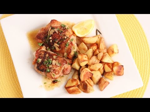 Lemon Butter Roasted Chicken Recipe - Laura Vitale - Laura in the Kitchen Episode 872