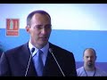 Discurso Campiani en bautismo de nuevo avi�n de Pluna