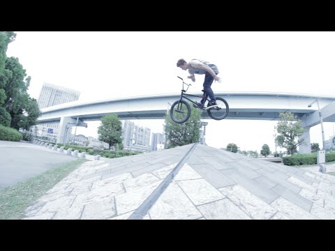 Hip - Stevie casually throws a double b's over a hip in Tokyo.