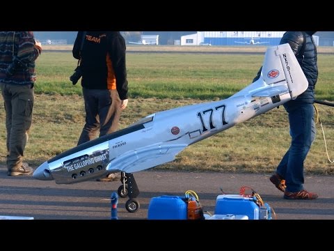 RC P-51 Galloping Ghost 300 Kmh Reno Air Racer DMAX Duell Faszination Modellbau 2014 *50fpsHD*