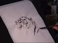 How to Draw a Tiger Roaring in Chinese Brush Painting How to Draw a Tiger Roaring in Chinese Brush Painting