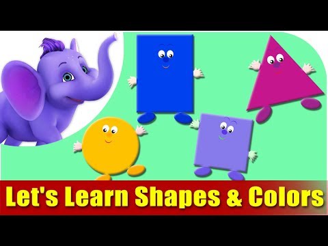 Colors - This video is designed for your child to watch and learn Shapes & Colors the FUN way... This is the best Shapes and Colors teaching module, your child will l...