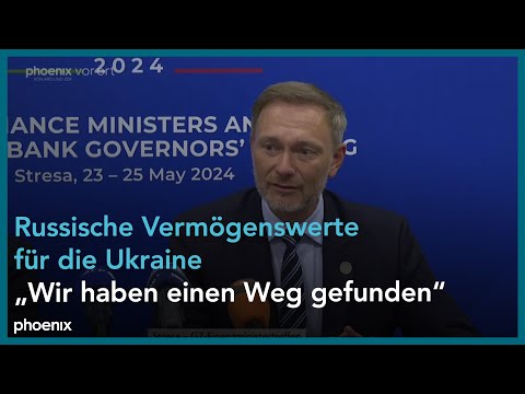 G7-Finanzministertreffen mit Christian Lindner (Bundesfinanzminister, FDP) und Joachim Nagel am 24.05.2024