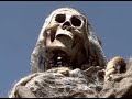 short video showing off a neighbor's decorations for halloween. edited to the moody, foreboding music of jerry goldsmith. can you guess which movie the music is from?