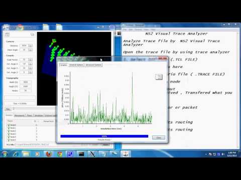 how to draw xgraph from trace files