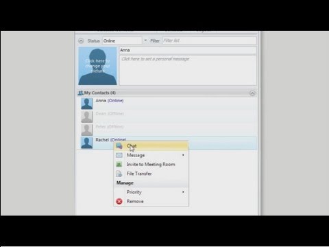 How to use the chat feature