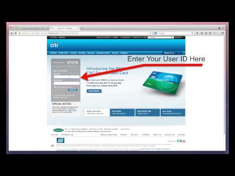 how to login citibank credit card in india