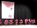 Noche artística 2007 de la escuela de Obstetricia de la UNMSM. Presentación de la base 2006