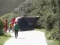 rally car chrash