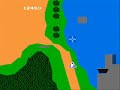the gameplay of xevious created by namco. ps:i sucked in this game, no joke, lol!
