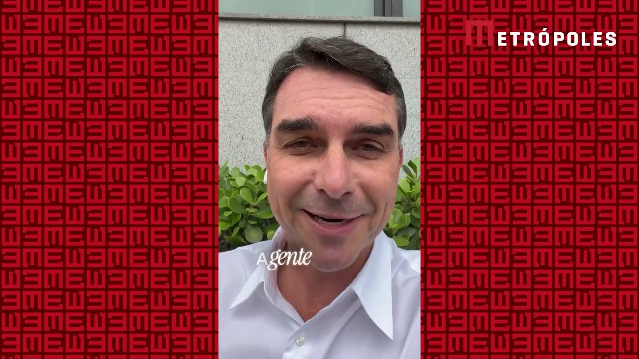Flávio Bolsonaro volta a pedir desculpas a Michelle após desentendimento