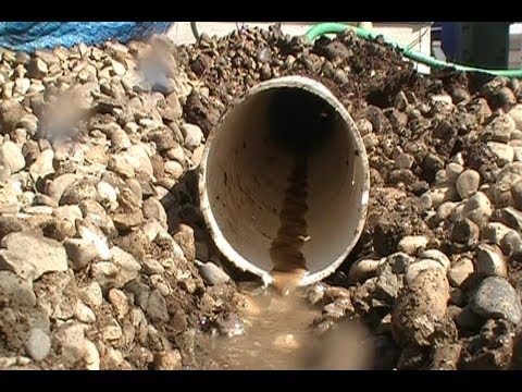 how to unclog french drains