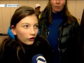 Demonstration gegen Fluglärm am Frankfurter Flughafen