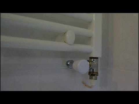 how to fit dual fuel towel rail